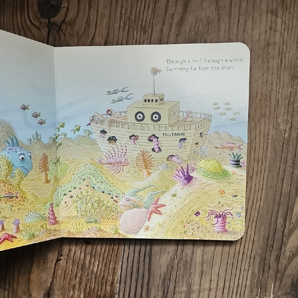 Scholastic The Pout-Pout Fish Adventure Book - Blue and Purple - Picture 2 of 3